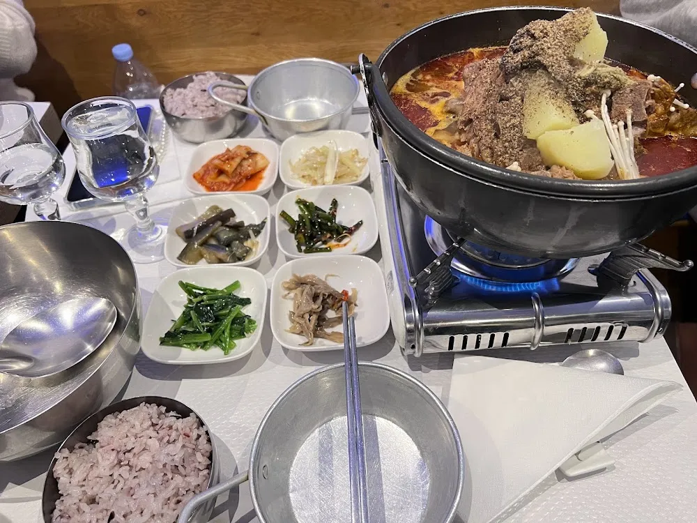 Back Rib and Kimchi Stew