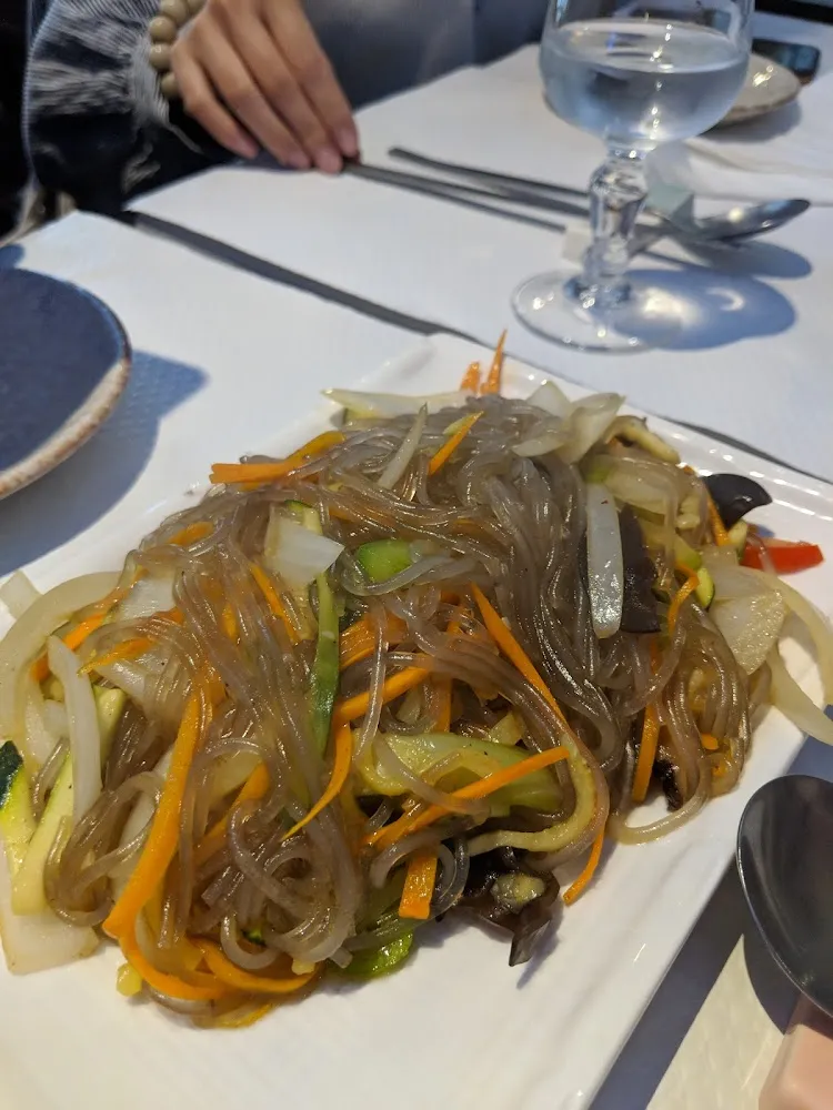 'japché' Vermicelles Légumes Sautés